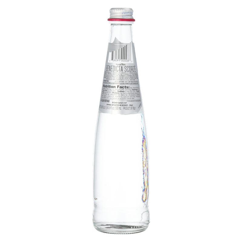 San Benedetto Prestige Still Water 20pk 500mL Glass Bottle