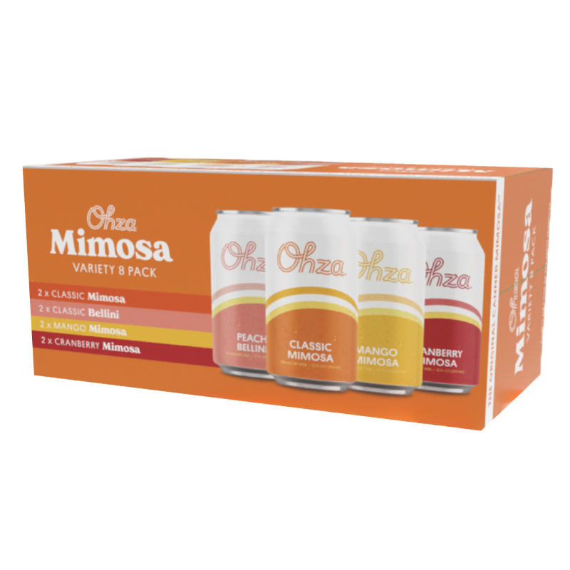 Ohza Mimosa Variety 8pk 12oz Can