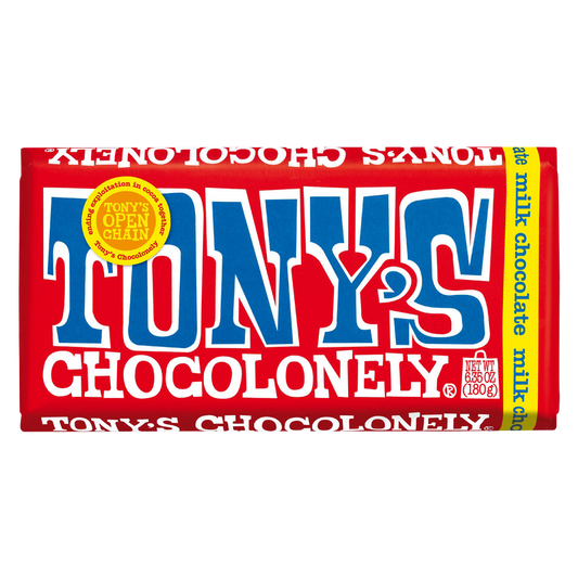 Tony's Chocolonely 32% Milk Chocolate Bar 6.35oz