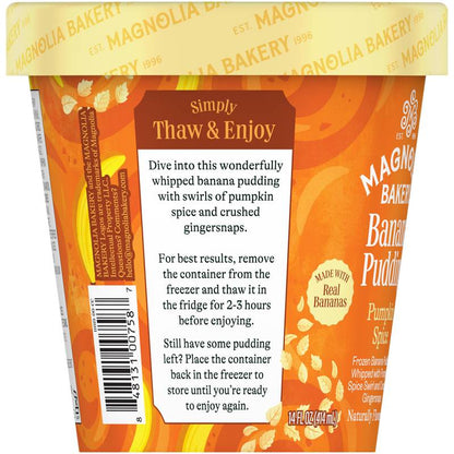 Magnolia Bakery Pumpkin Spice Banana Pudding 14oz