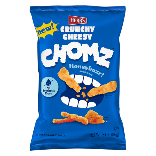 Herr's Crunchy Cheesy Chomz, Honeybuzz, 3oz