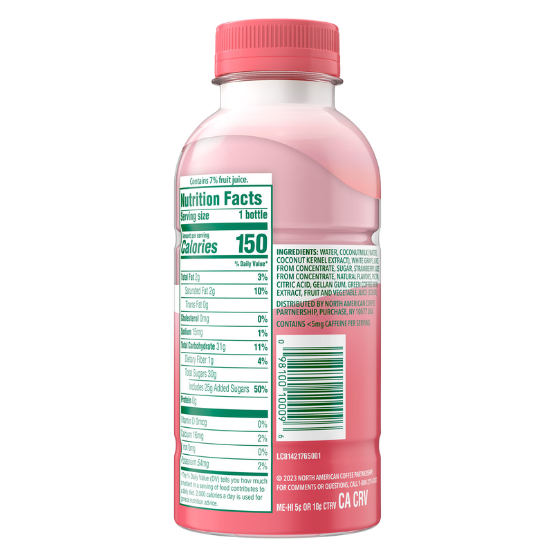 Starbucks Coffee Drink Pink Drink Strawberry 14oz Btl