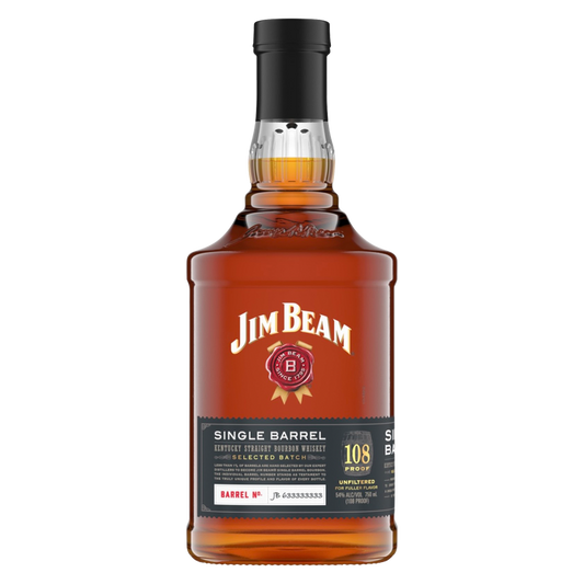 Jim Beam Single Barrel Select Bourbon 750ml (108 Proof)