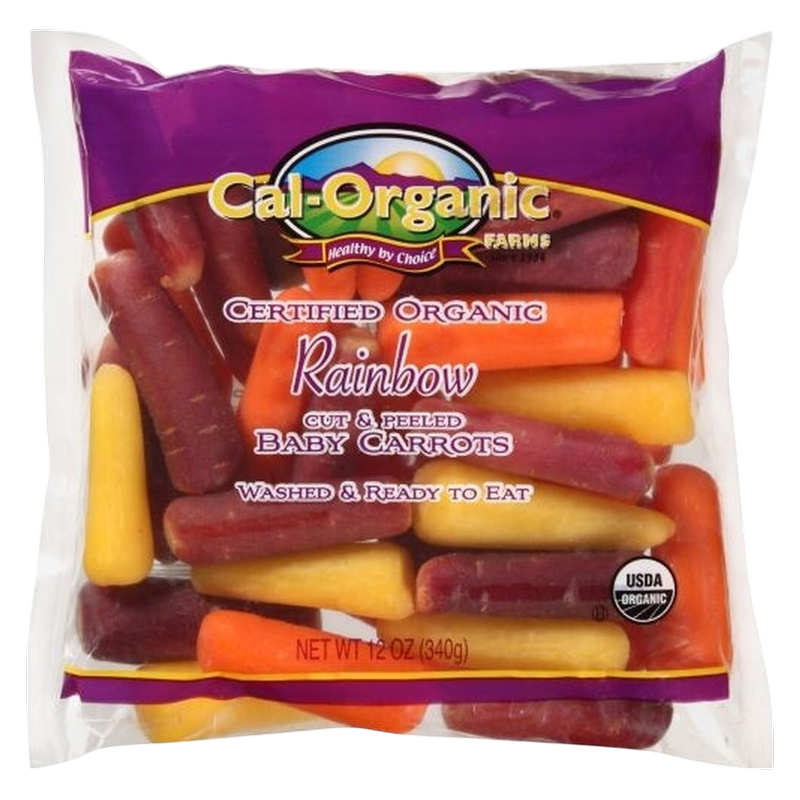 Organic Baby Rainbow Carrots - 12oz