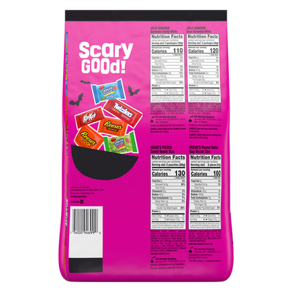 Hershey Assorted, Halloween Candy Bulk Bag, 49.74 oz (105 Pieces)