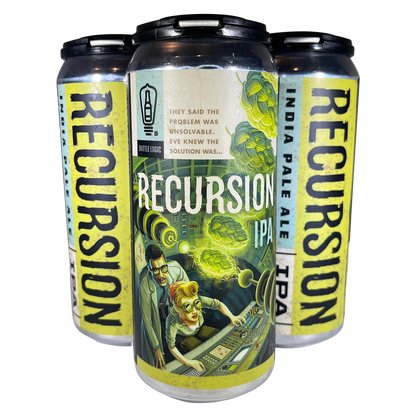 Bottle Logic Brewing Recursion IPA 4pk 16oz Can