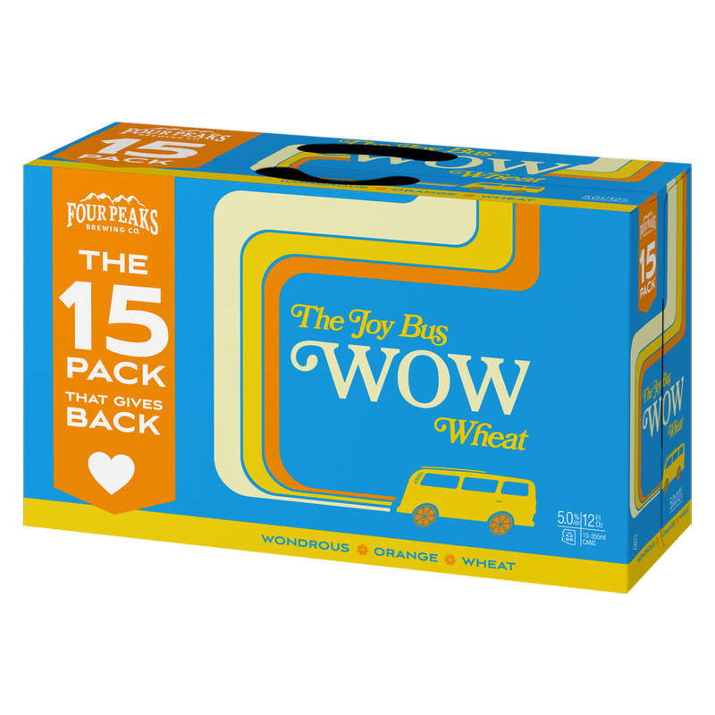 Four Peaks The Joy Bus Wow Wheat (15PKC 12 OZ)