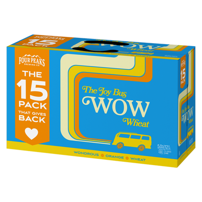 Four Peaks The Joy Bus Wow Wheat (15PKC 12 OZ)