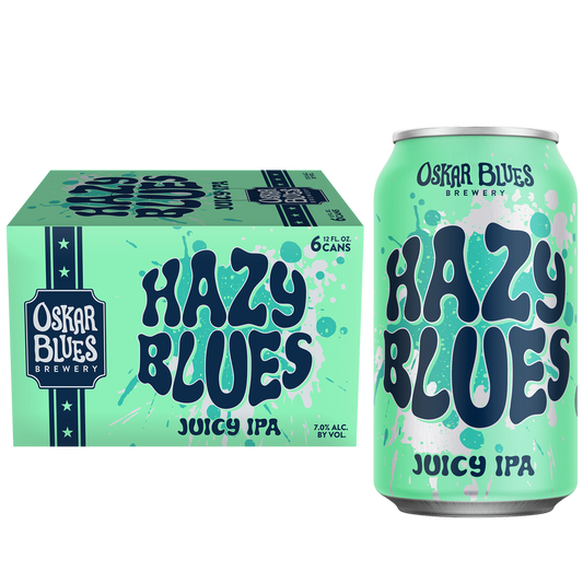 Oskar Blues Hazy Blue IPA 6pk 12oz Can 7% ABV