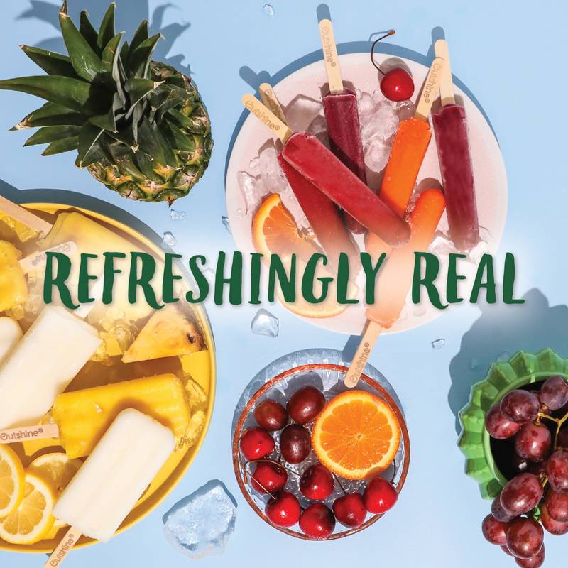 Outshine Strawberry Frozen Fruit Bars, 6ct