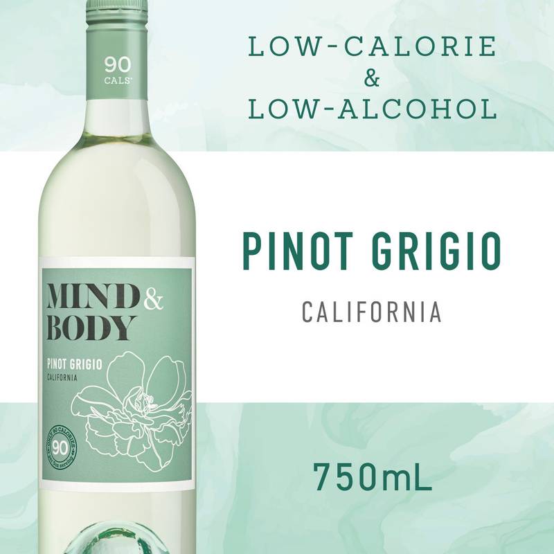 Mind And Body Pinot Grigio 750ml
