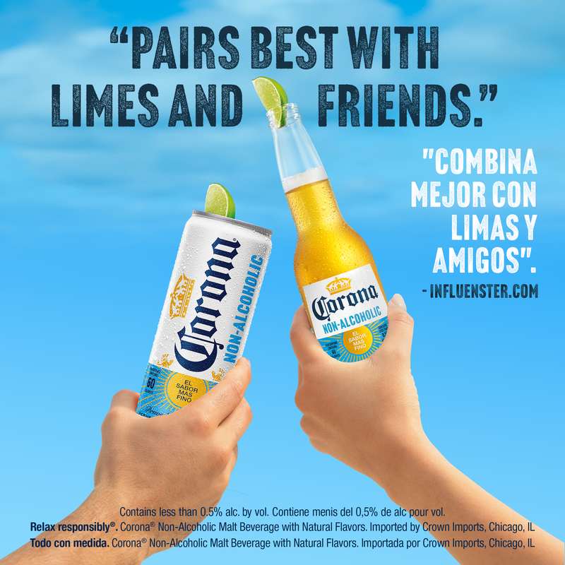 Corona Non-Alcoholic 12pk 12oz Cans