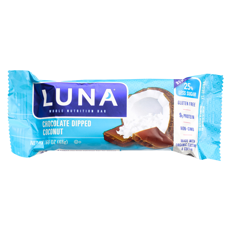 Luna Bar Chocolate Dipped Coconut 1.64oz