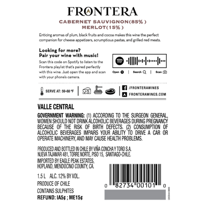 Frontera Cabernet Sauvignon/Merlot 1.5L