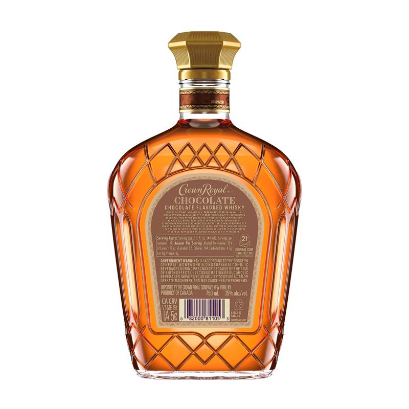 Crown Royal Chocolate Whiskey 750ml Bottle