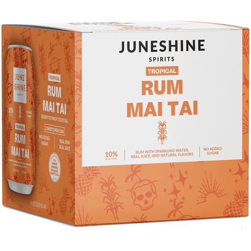 Juneshine Rum Mai Thai 4pk 12oz Can 10% ABV