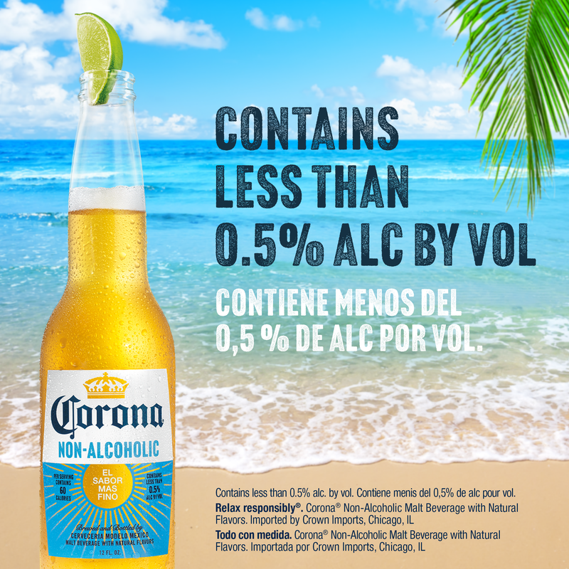 Corona Non-Alcoholic 12pk 12oz Cans