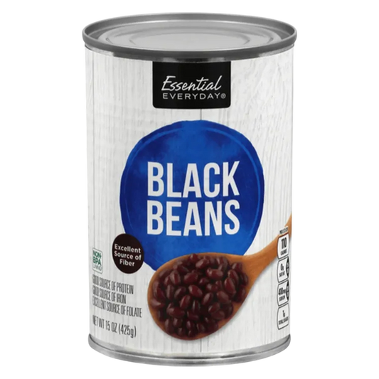 Essential Everyday Black Beans, 15oz.