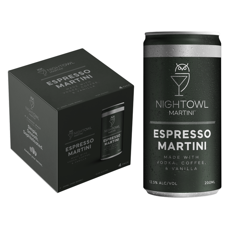 NightOwl Vodka Espresso Martini 4pk