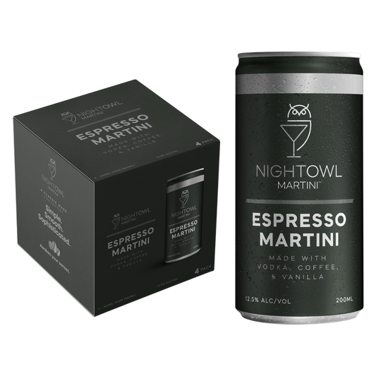 NightOwl Vodka Espresso Martini 4pk