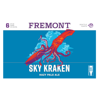 Fremont Brewing Sky Kraken Hazy Pale Ale 6pk 12oz Can