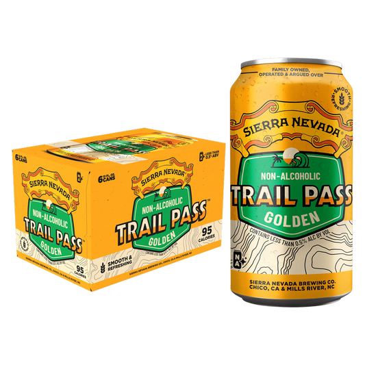 Sierra Nevada Trail Pass Golden Non-Alcoholic IPA 6pk 12oz Can