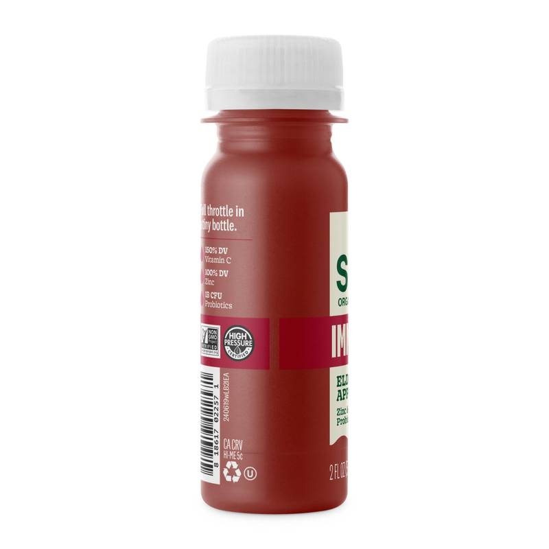 Suja Organic Immunity Elderberry Apple Shot 2oz Btl