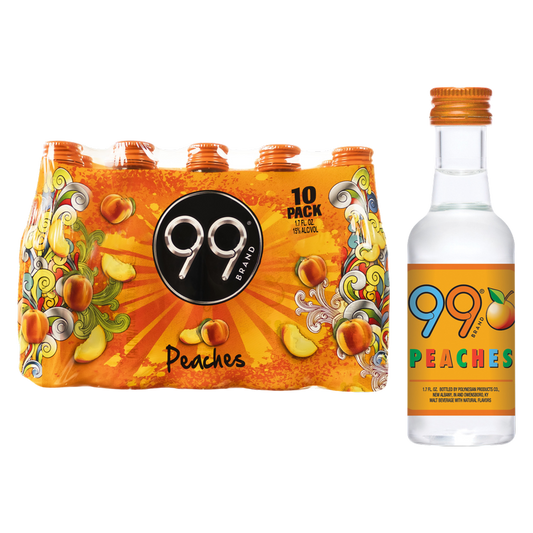 99 Peach Malt 50ml 10pk (30 proof)