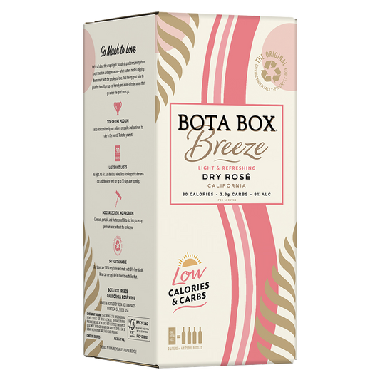 Bota Breeze Dry Rose 3 L Box