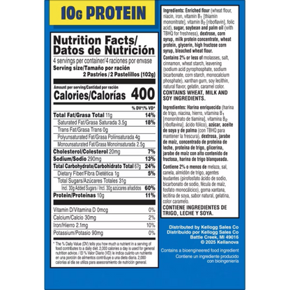 Pop Tarts with Protein Brown Sugar Cinnamon, 14.3 oz