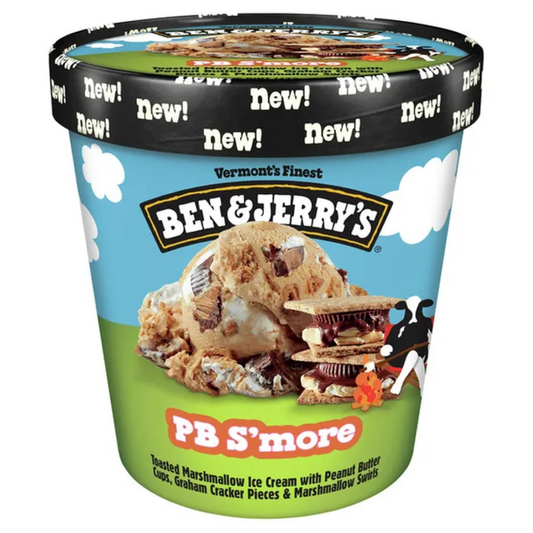 Ben & Jerry's Peanut Butter S'more Ice Cream Pint