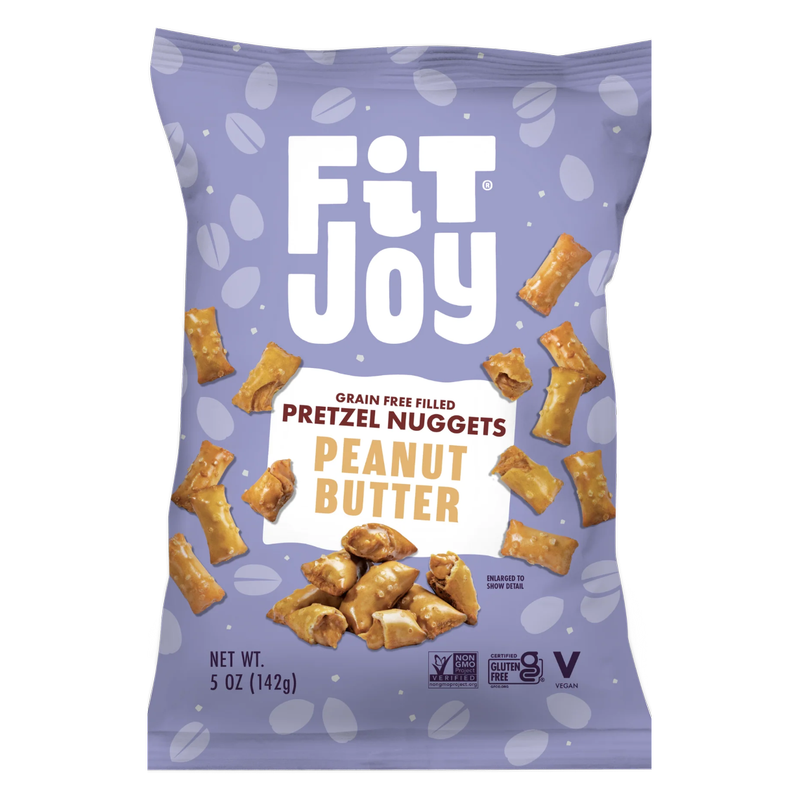 FitJoy Peanut Butter Filled Pretzel Nuggets, 5 oz