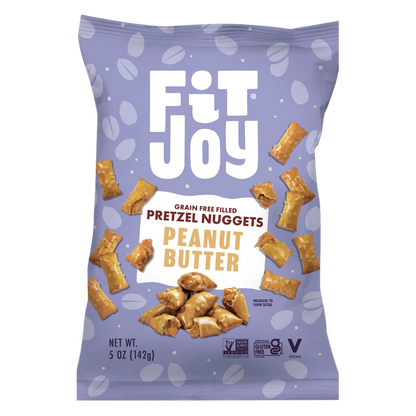 FitJoy Peanut Butter Filled Pretzel Nuggets, 5 oz