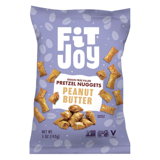 FitJoy Peanut Butter Filled Pretzel Nuggets, 5 oz