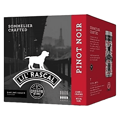 Rascal Pinot Noir 4pk 187ml Btl