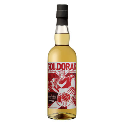 Hinotori Goldorak 5yr Peated Whisky 700ml (100 Proof)
