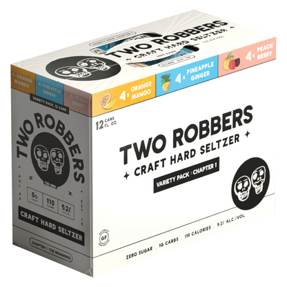 Two Robbers Variety Seltzer - Chapter 1 12pk 12oz Can 5.2% ABV