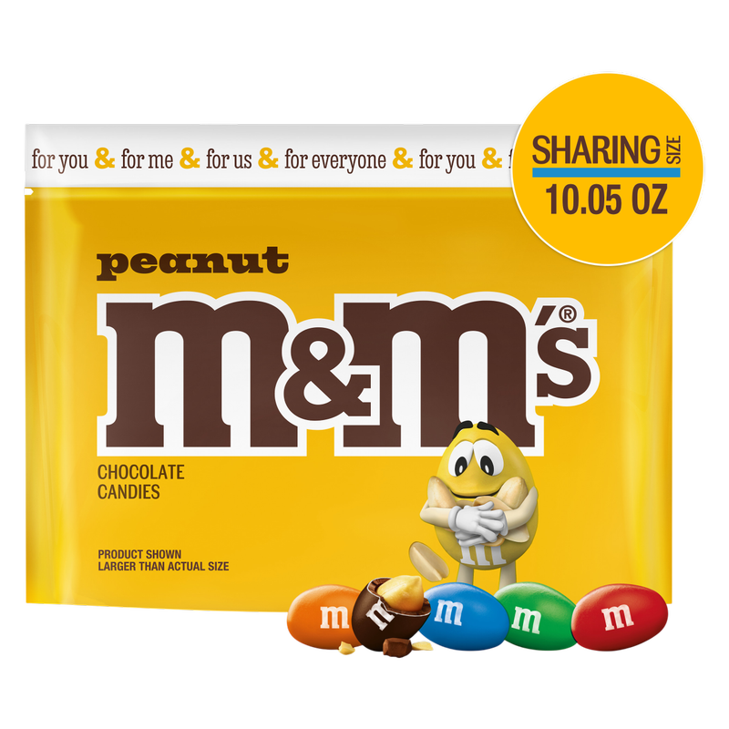 M&M's Peanut Milk Chocolate Candies 10.05oz