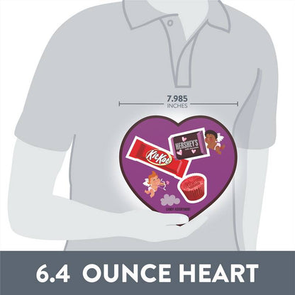 HERSHEY’S, KIT KAT®, REESE’S Assortment Heart Box, 6.4oz