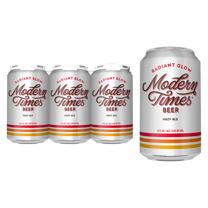 Modern Times Radiant Glow Hazy 6pk 12oz Cans 4.6% ABV