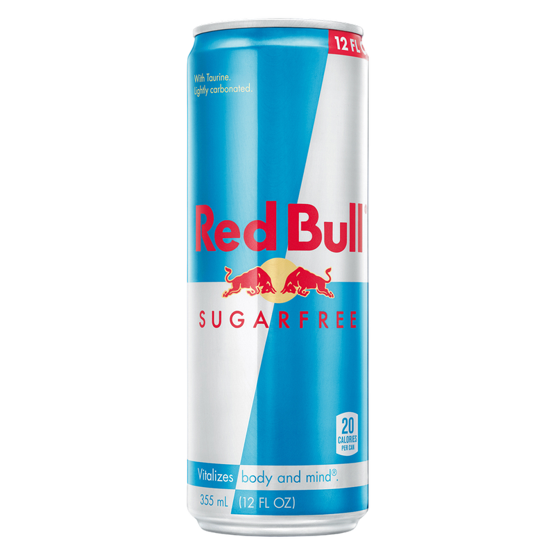 Red Bull Energy Drink Sugar Free 12oz Can