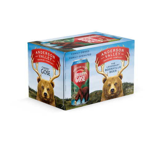 Anderson Valley Brewing Cherry Gose 6pk 12oz Can
