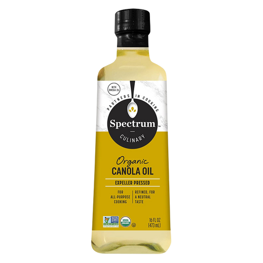 Spectrum Refined Organic Canola Oil 16oz