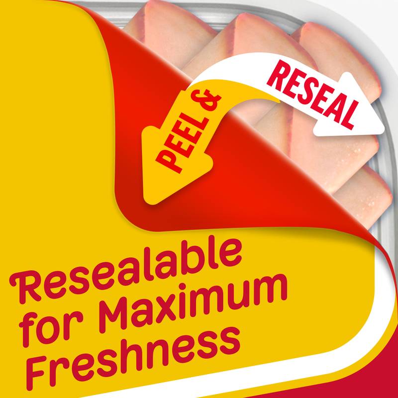 Oscar Mayer Deli Fresh Smoked Uncured Ham Sliced Lunch Meat - 9oz