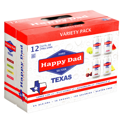 Happy Dad Texas Variety 12pk 12oz Can 5% ABV
