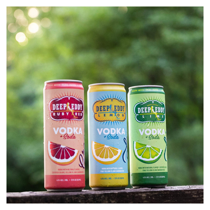 Deep Eddy Vodka Soda Variety 6pk 12oz Can 4.5% ABV 6pk 12oz Can 4.5% ABV