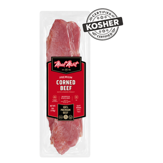 Meal Mart Kosher Cooked Corned Beef - 6oz