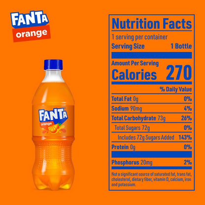 Fanta Orange 20oz Btl