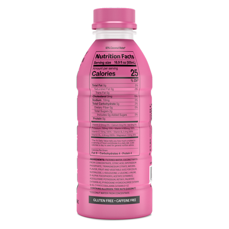 Prime Hydration Strawberry Watermelon 16.9oz Btl