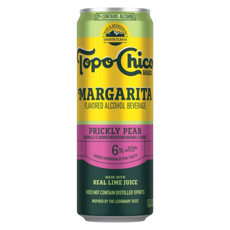 Topo Chico Prickly Pear Margarita 12oz Can 5% ABV